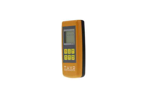 TUVO Instruments hand held thermometer with type K or pt100 input from the side